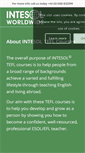 Mobile Screenshot of intesoltesoltraining.com
